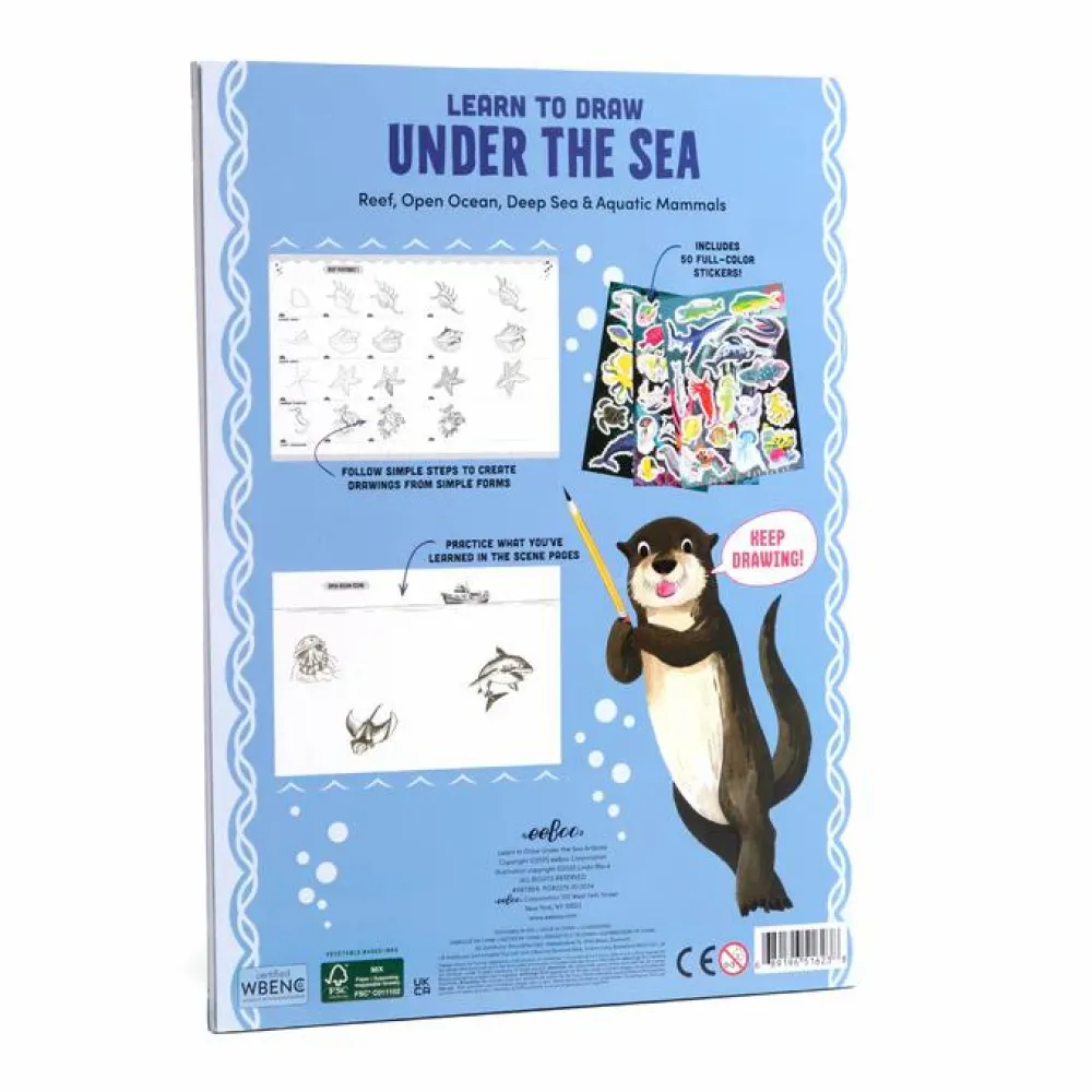 New eeBoo Lær at tegne - Under the Sea