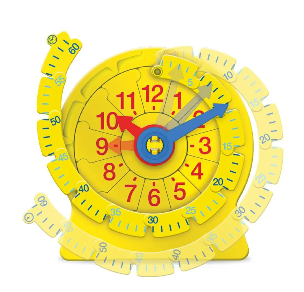 Outlet Learning Resources Lær Klokken - Med aftagelig tallinje