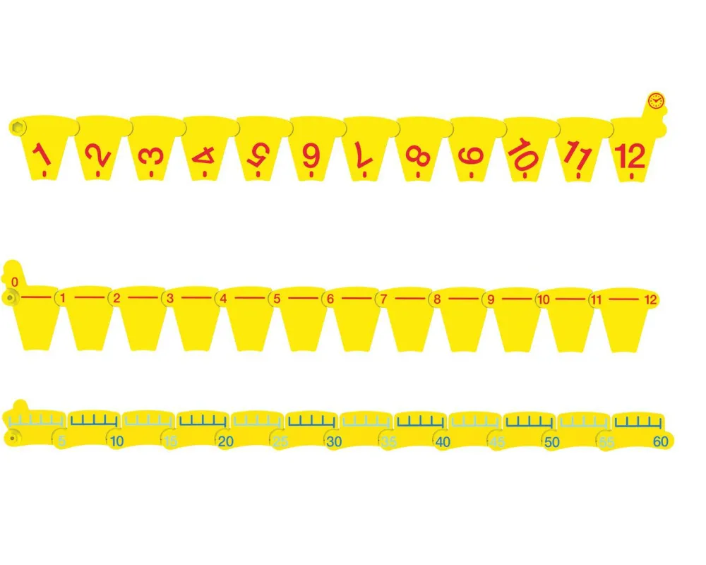 Outlet Learning Resources Lær Klokken - Med aftagelig tallinje