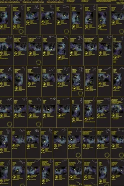 Outlet Lær stjernebilleder - Plakat + kort, 54 stk