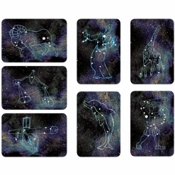 Outlet Lær stjernebilleder - Plakat + kort, 54 stk