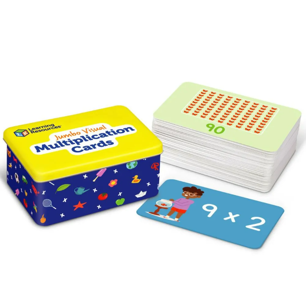 Discount Learning Resources Læringskort - Øv multiplikation