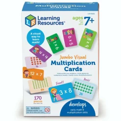 Discount Learning Resources Læringskort - Øv multiplikation