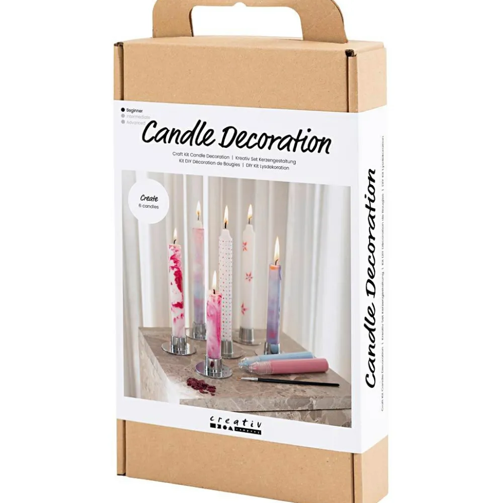Hot Creativ Company Læringssæt - Lysdekoration (stearinlys)