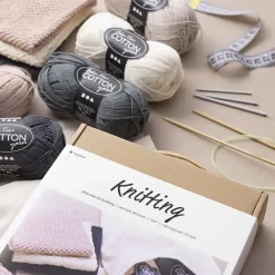 Online Creativ Company Læringssæt - Strikning