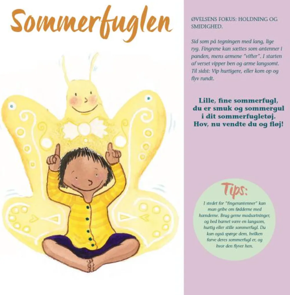 Lyt til løven - Yogaremser for børn