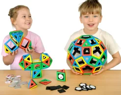 Online Polydron MAG | Deluxe institutionssæt | 184 dele