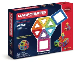 Outlet Magformers 26 stk - Tre- & firkanter