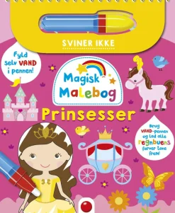 Best Forlaget Bolden Magisk malebog: Prinsesser