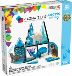 Hot Magna-Tiles | Arktiske dyr, 25 stk