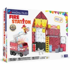 Clearance Magna-Tiles | Brandstation med lyd og lys, 50 stk
