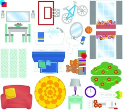 Hot Magna-Tiles | Hus 28 stk.