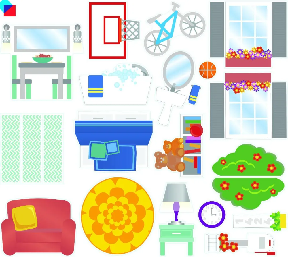 Hot Magna-Tiles | Hus 28 stk.