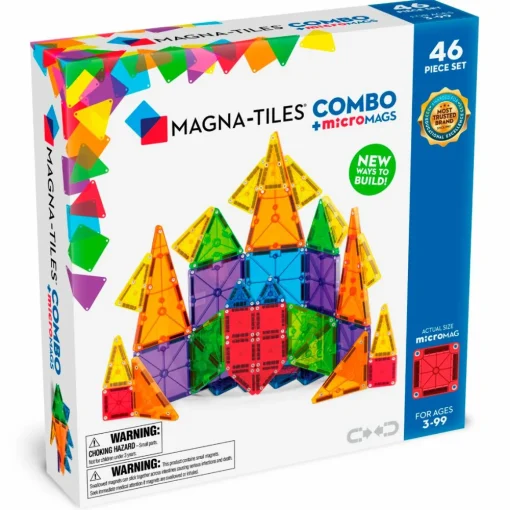 New Magna-Tiles | microMAGS kombi, 46 stk
