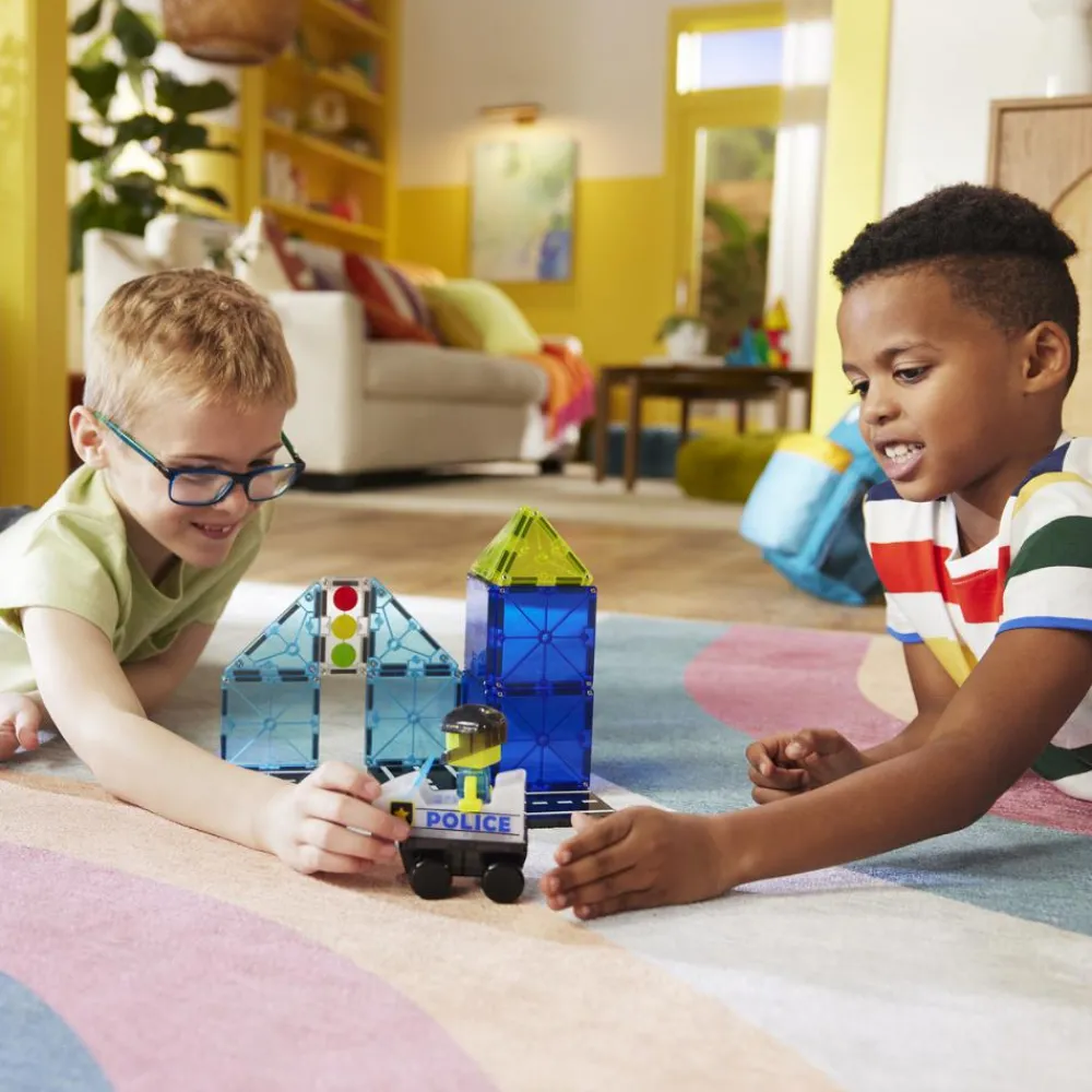 Hot Magna-Tiles | Politipatrulje, 20 stk