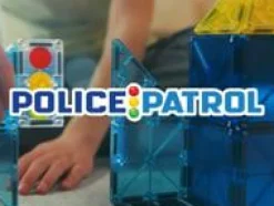 Hot Magna-Tiles | Politipatrulje, 20 stk