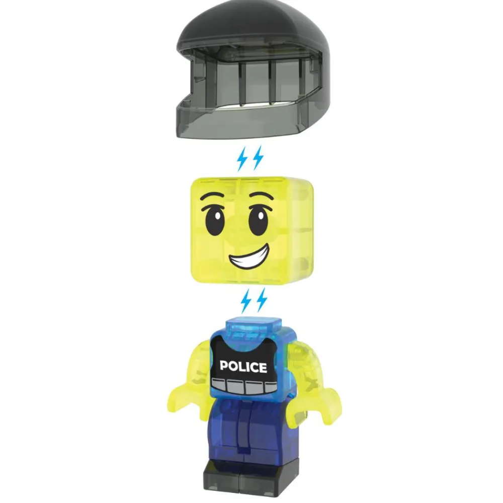 Hot Magna-Tiles | Politipatrulje, 20 stk