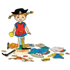 Magnetisk påklædningsdukke, Pippi Langstrømpe