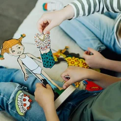 Magnetisk påklædningsdukke, Pippi Langstrømpe