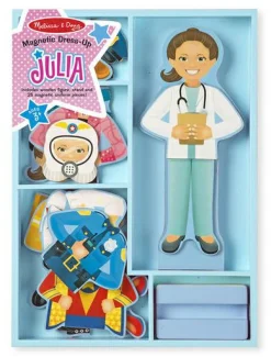 Discount Melissa & Doug Magnetisk påklædningsdukke, Julia