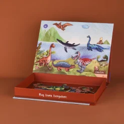 New mierEdu Magnetleg - Lær om dinosaurer, 80+ dele