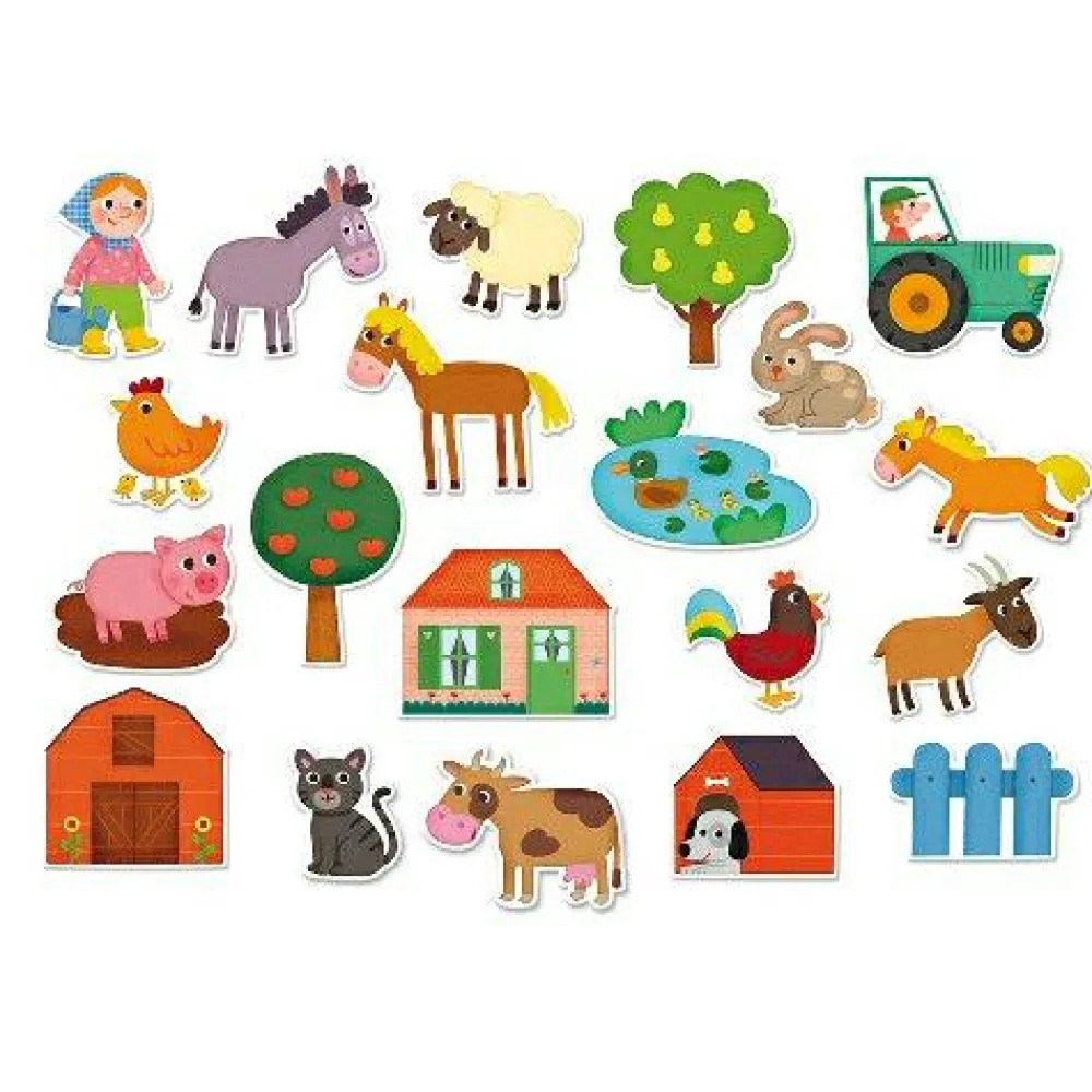 Hot Vilac Magnetsæt i træ - Med motiver