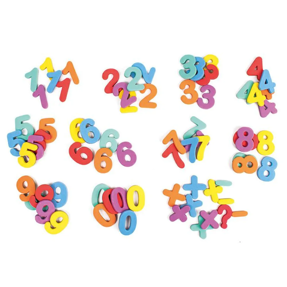 Outlet Magnettal- og symboler, 72 dele