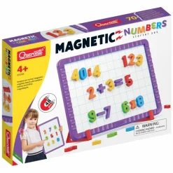 Best Quercetti Magnettavle med tal og symboler, 48 dele