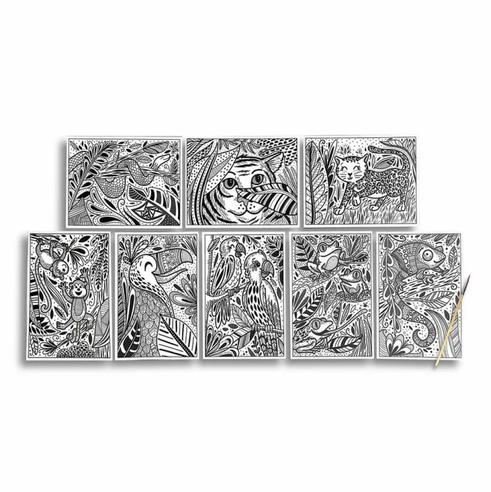 Online OOLY Mal med tryllepensel - Jungleliv