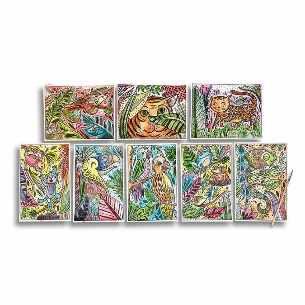 Online OOLY Mal med tryllepensel - Jungleliv