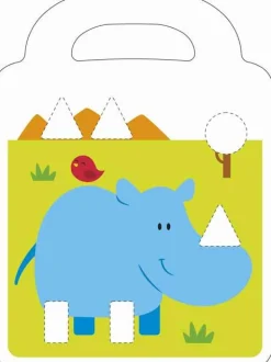 Best Forlaget Bolden Malebog med klistermærker - Ræv