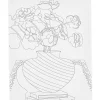 Clearance Creativ Company Malerlærred 24 x 30 cm - Buket i vase
