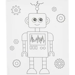 Creativ Company Malerlærred 24 x 30 cm - Robot