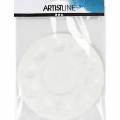 Best Creativ Company Malerpalette i plast - Ø 17 cm