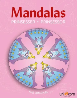 Mandalas malebog - Eventyrlige prinsesser