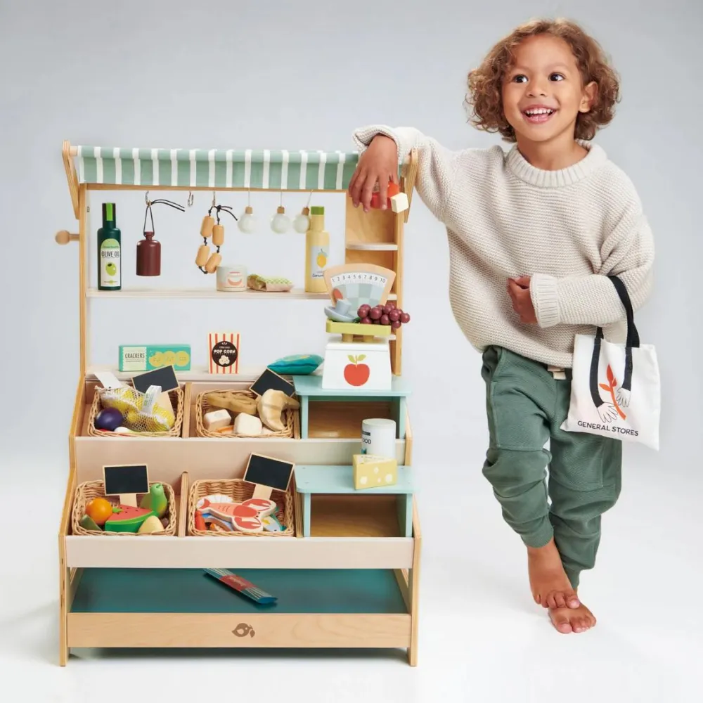 Clearance Tender Leaf Markedsbod i træ