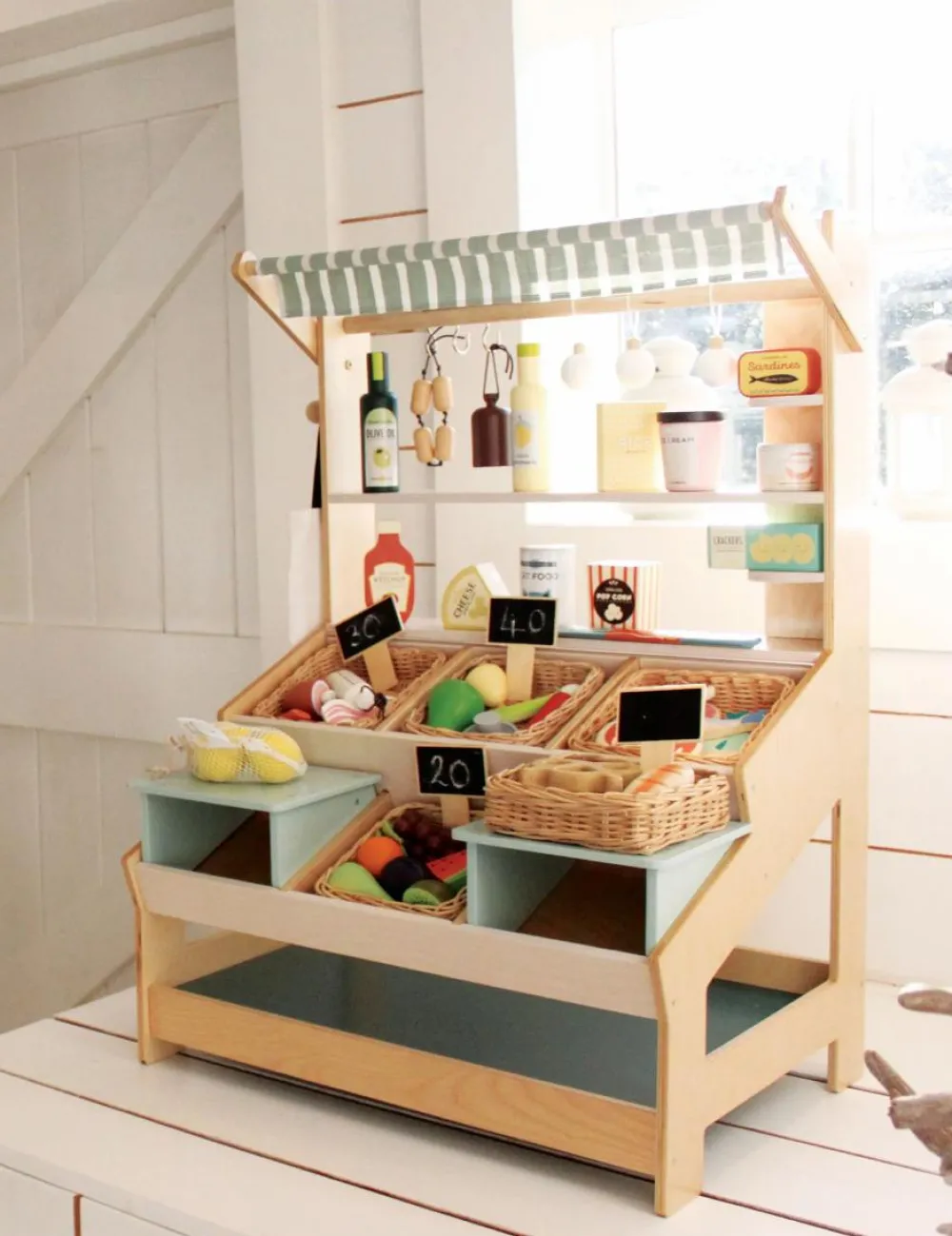 Clearance Tender Leaf Markedsbod i træ