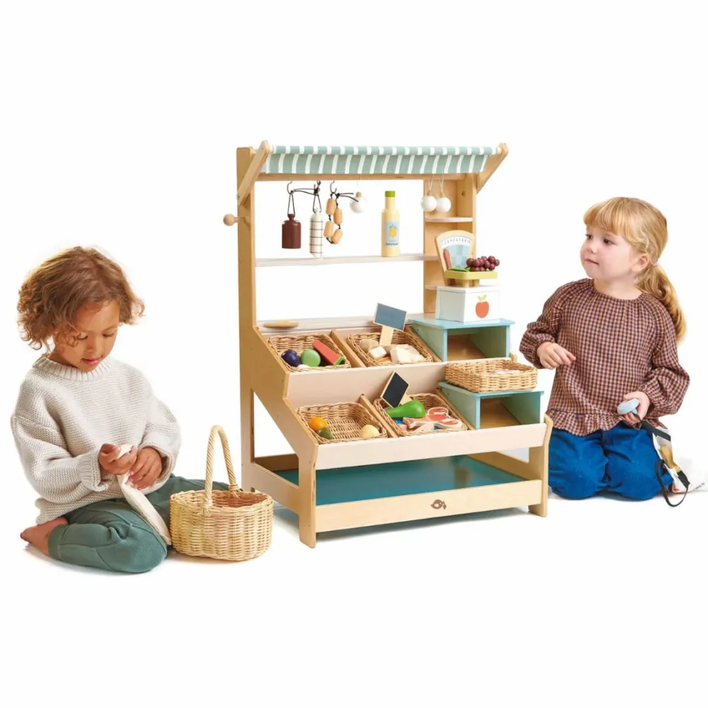 Clearance Tender Leaf Markedsbod i træ