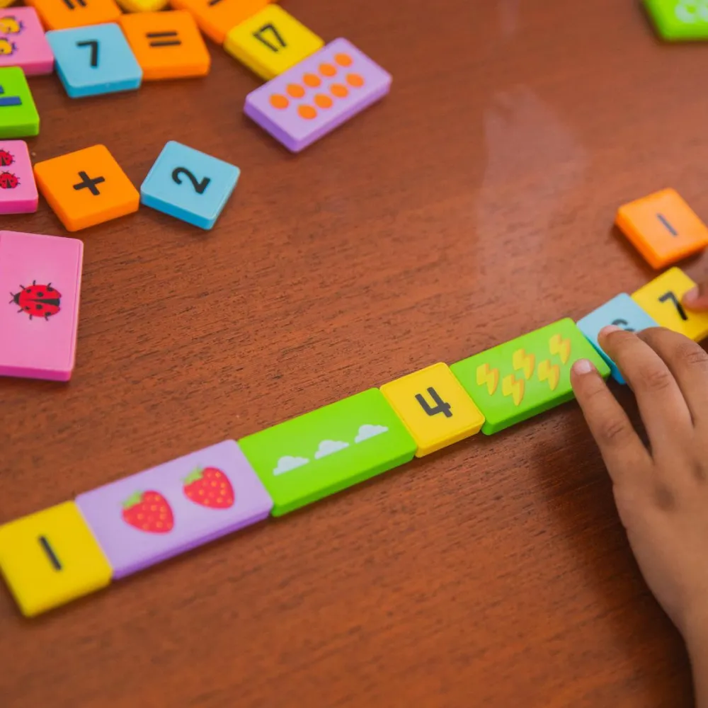 New Learning Resources Matematik-domino - Plus & minus