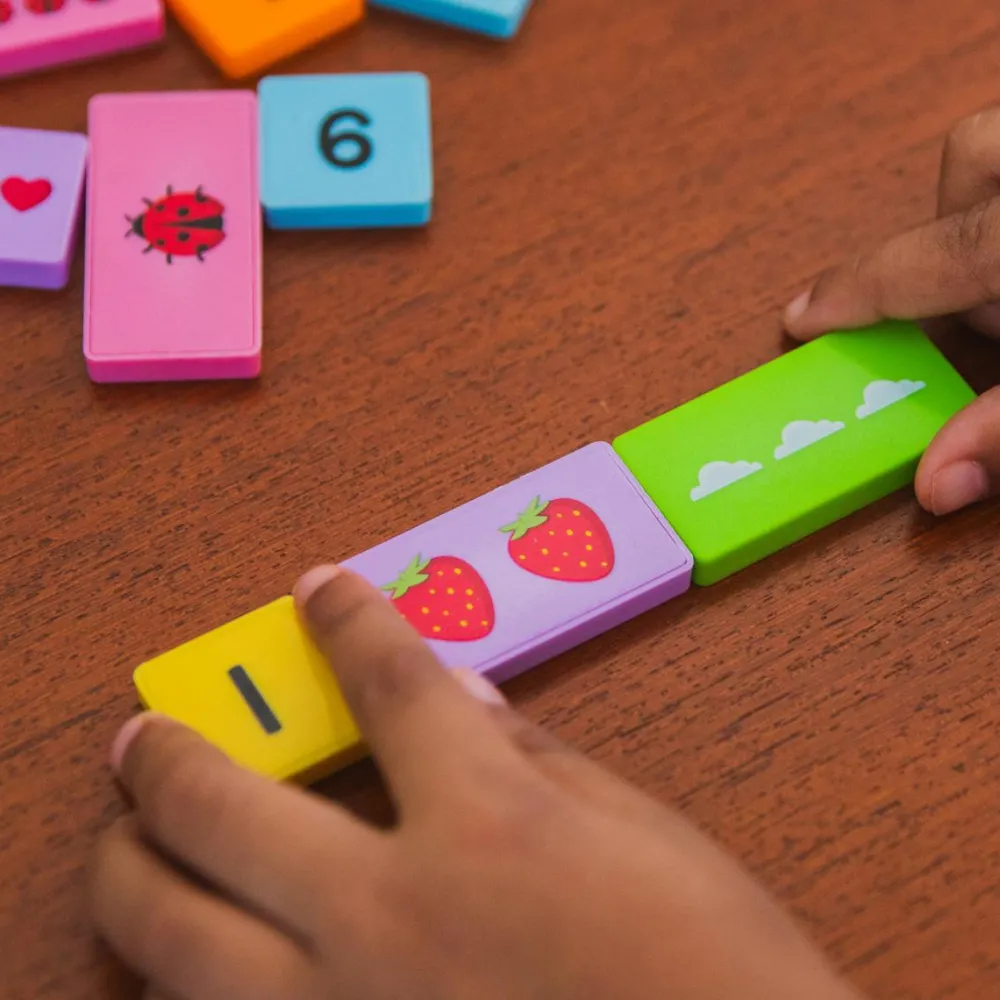 New Learning Resources Matematik-domino - Plus & minus