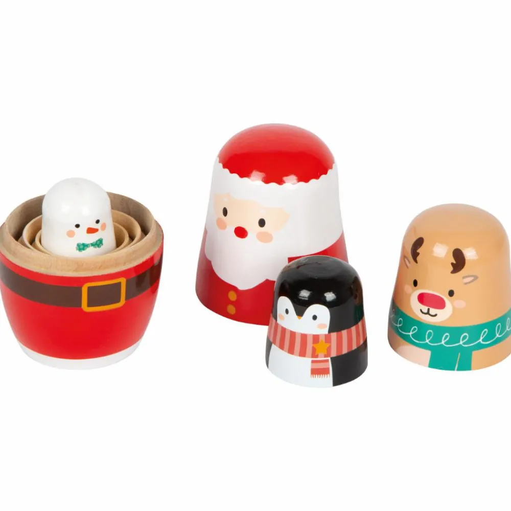 New small foot Matryoshka dukker - Jul