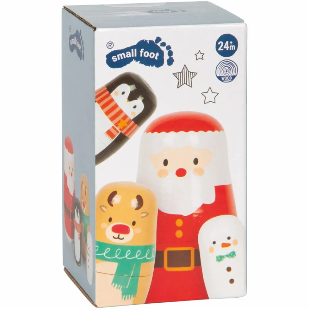 New small foot Matryoshka dukker - Jul