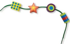 New Melissa & Doug Megaperler i træ