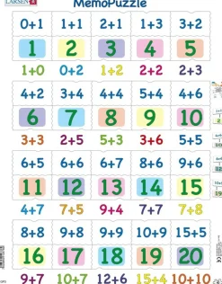Sale Larsen Memo Puslespil - Plus / Minus