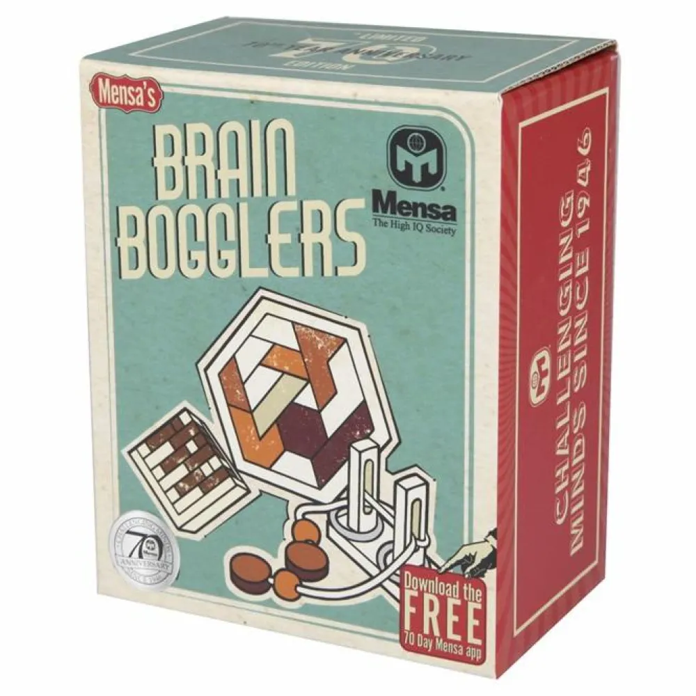 Sale Mensa IQ puslespil - 3-i-1 Brain Bogglers
