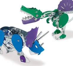 Hot SES Creative Metalbyggesæt - Triceratops + Spinosaurus