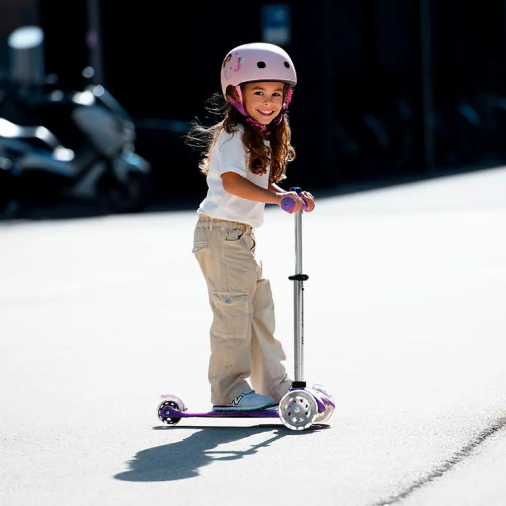 Sale Micro - Mini Deluxe Glitter LED, Lilla