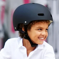 Hot Micro cykelhjelm - Sort, 54-58 cm