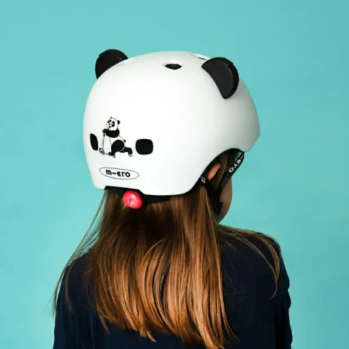 Discount Micro cykelhjelm Panda - Small, 48-53 cm