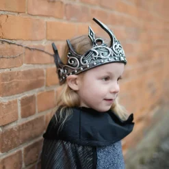 Discount Great Pretenders Middelalder krone - Sølv/sort